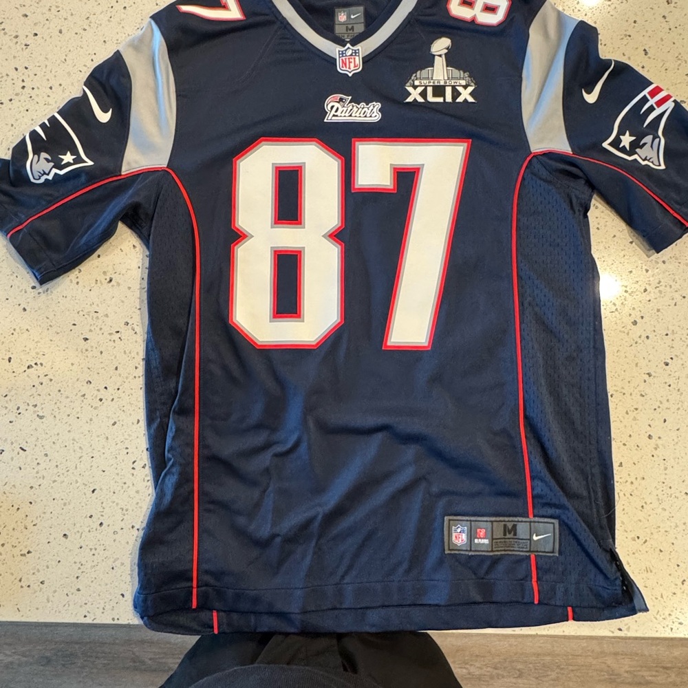 Rob Gronkowski Nike Navy Patriots Jersey